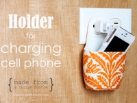 Make It and Love It Recycled Holder for Charging Cell Phones
